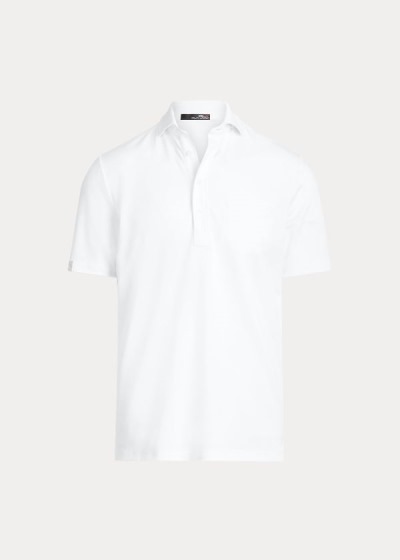 Polos Ralph Lauren Hombre Blancos - Classic Fit Tech Piqué - ENMOF8072